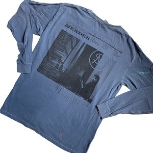 Shawn Mendes illuminate world tour concert long sleeve shirt